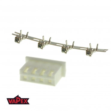 4 Pin JST-XH Male Connector for 3 Cell LiPO and LiFE batteries