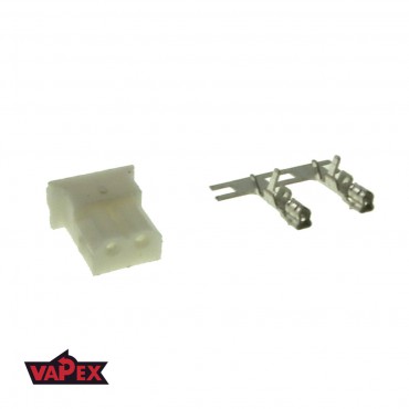 Molex Micro Spox 2 pin connector - Male 