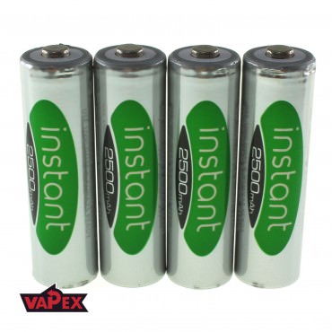 4 Akumulatorki 1.2v 2500mAh AA (R6) Vapex-Tech Instant LSD