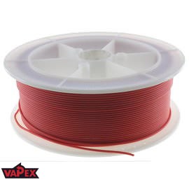 16AWG High Temperature Silicone Wire / Cable (1.3mm²) Red - 1m
