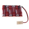 7.2V 2600mAh NiMH AA (Flat) RC Rechargeable Battery Pack Tamiya VapexTech