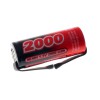 1.2V 2000mAh 4/5A NiMH Single Cell Rechargeable Battery with Tags VapexTech