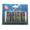 AA (R6) to D (R20, LR20) Battery converter / adapter (Pack of 4)