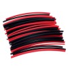 Red & Black Heat Shrink Tubing Small Sizes Kit 3 Sizes 60 Pcs 6 Metres
