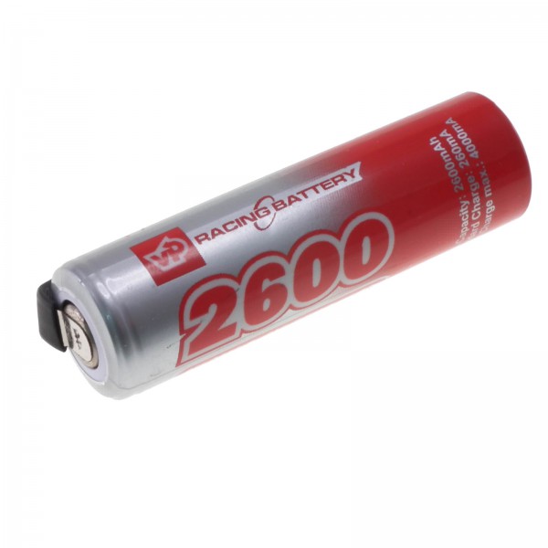 1 2v 2600mah Aa Nimh Single Cell Rechargeable Battery With Tags