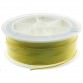 24AWG High Temperature Silicone Wire / Cable (0.2mm²) Yellow - 1m