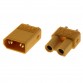Gold Plated XT30 Connectors Male + Female (Pair) 30A